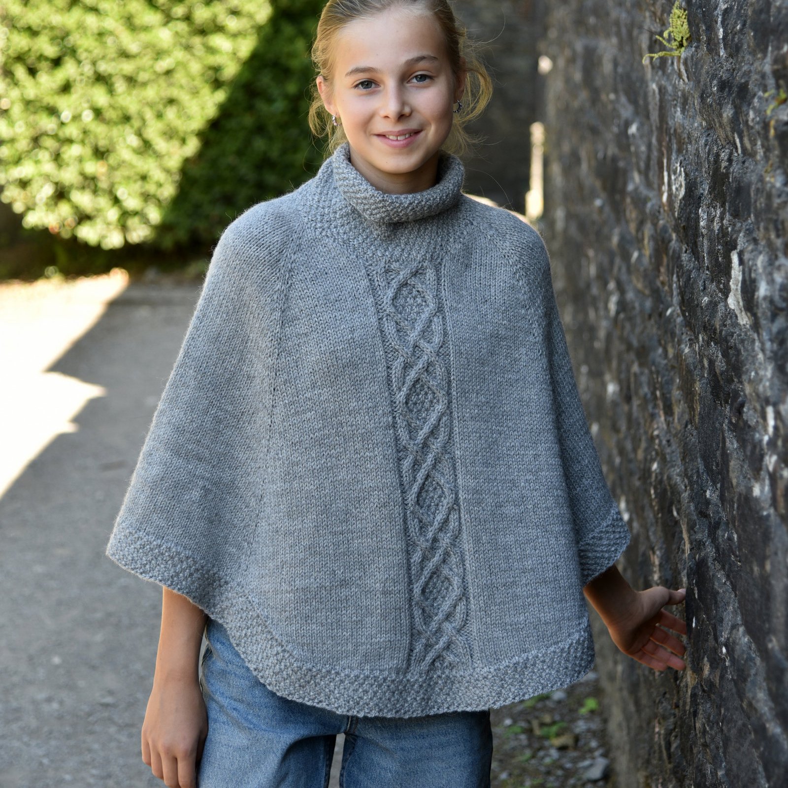 Woolnique Poncho_TEST KNIT