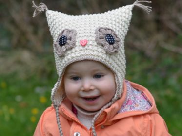 Hooty Owl Earflap Hat 052