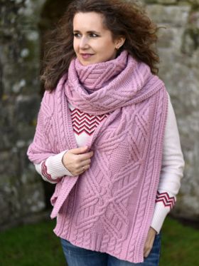 Castle Cable Scarf 166